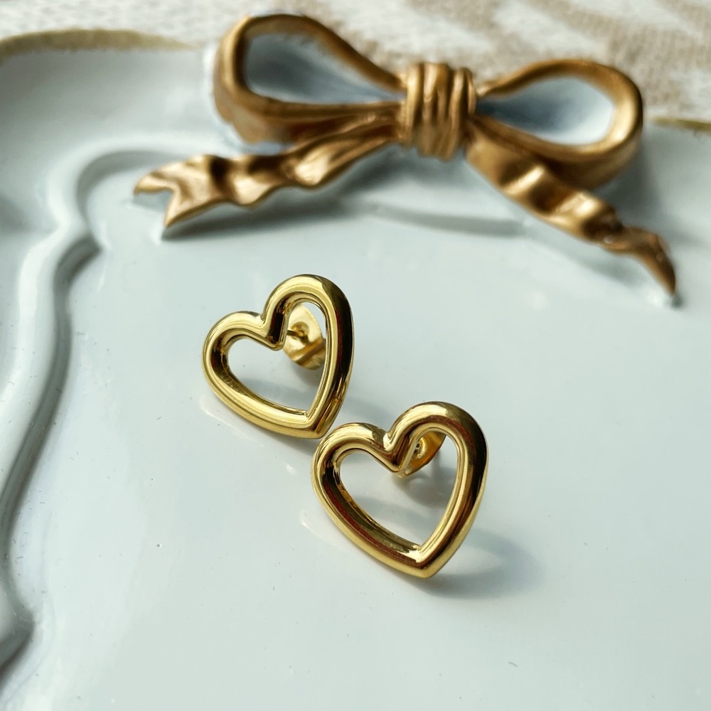 Jazz Gooden Heart Shaped Earrings